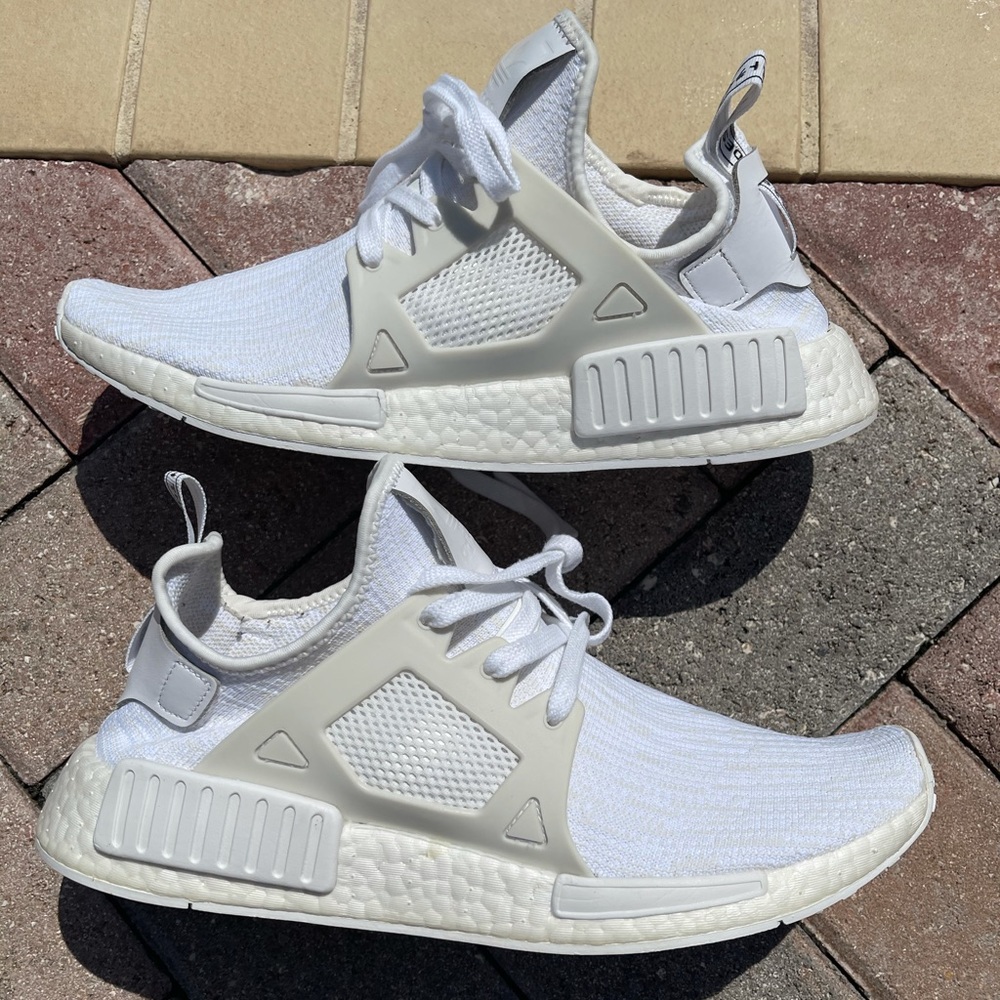 Adidas NMD XR1 PK Triple White Men's Size 11